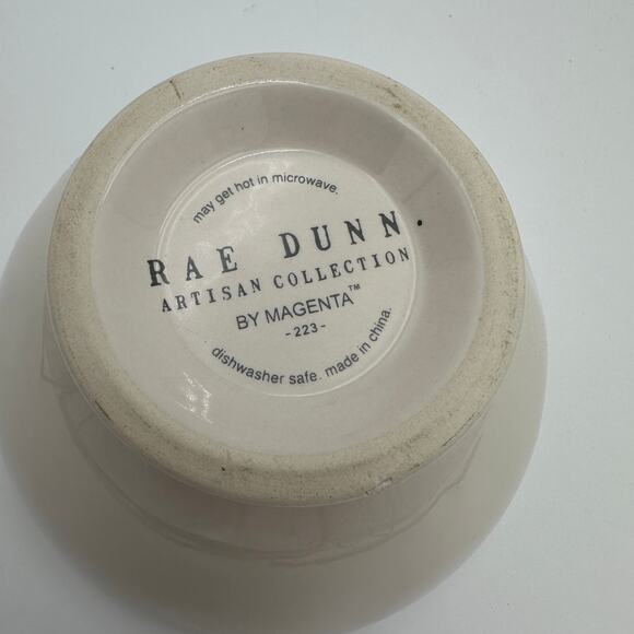 Rae Dunn Bah Humbug Cereal/Soup Bowl Imperfectly Perfect - Picture 5 of 7